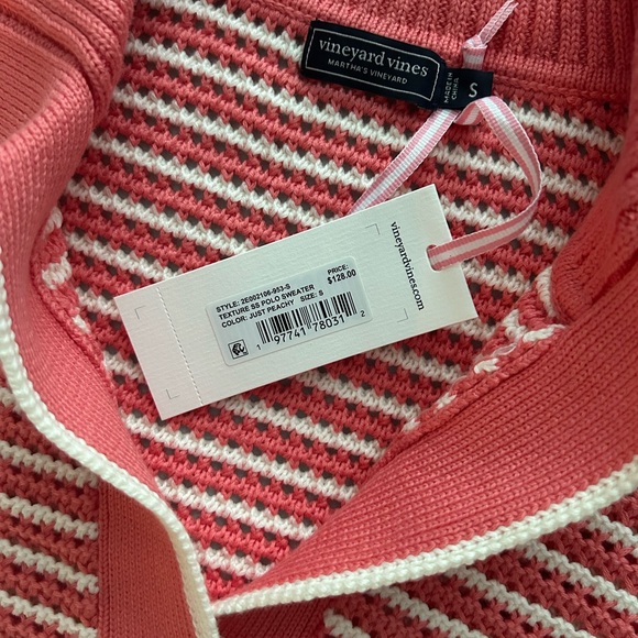 Vineyard Vines Short-Sleeve Polo Sweater - Picture 3 of 4